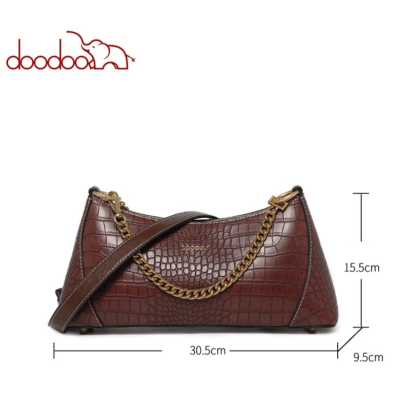Túi Đeo Chéo Nữ Hàng Hiệu Giá Rẻ Doodoo D9663