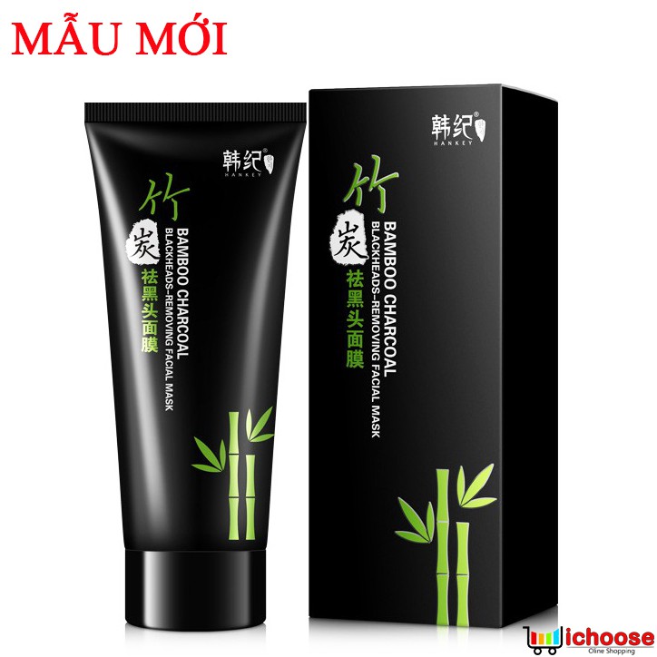 [HCM]Gel Lột Mụn Than Tre Bamboo Hoạt Tính Sạch Mụn Cám Mụn Đầu Đen