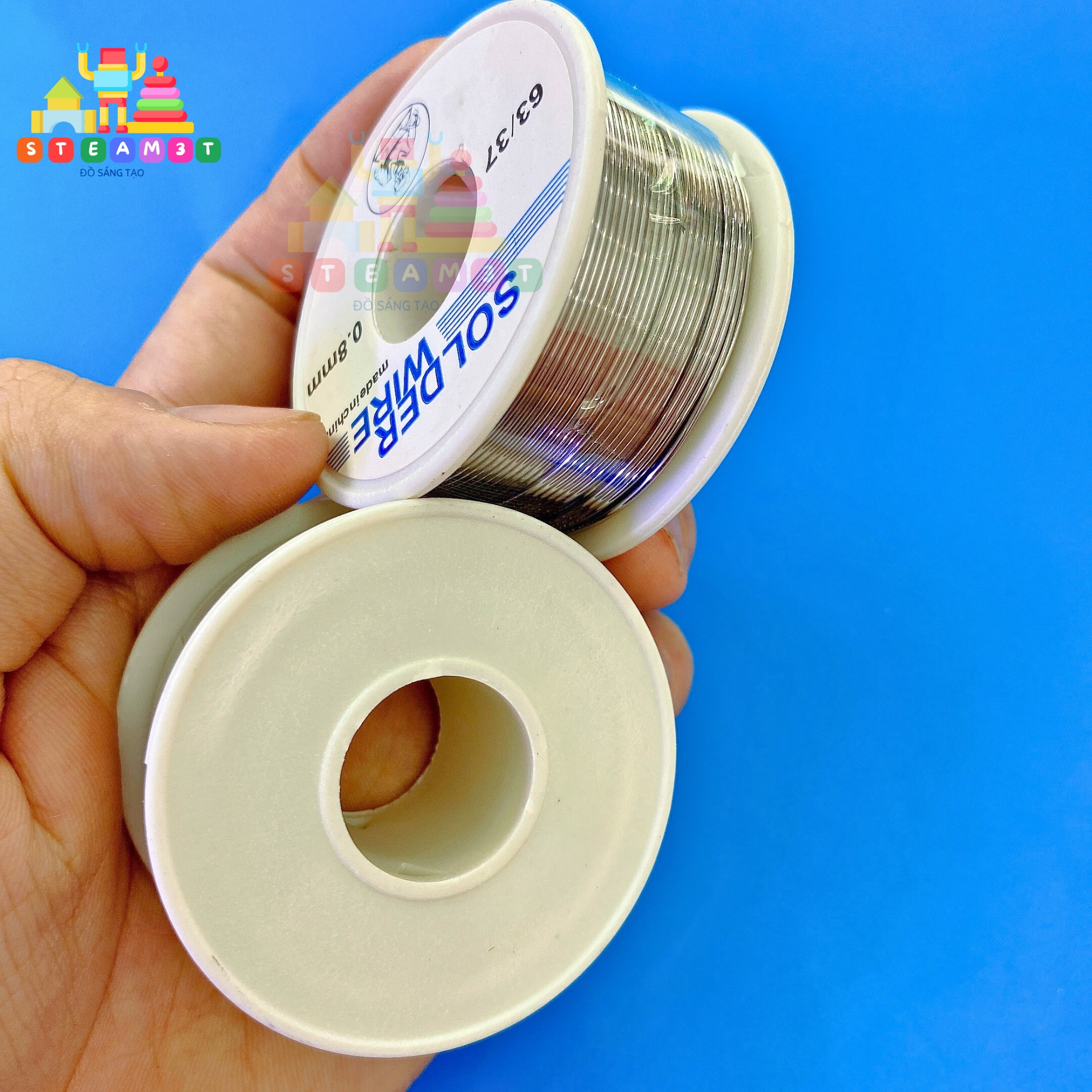 Cuộn thiếc hàn chì hàn 0.8mm 100g - LK0692