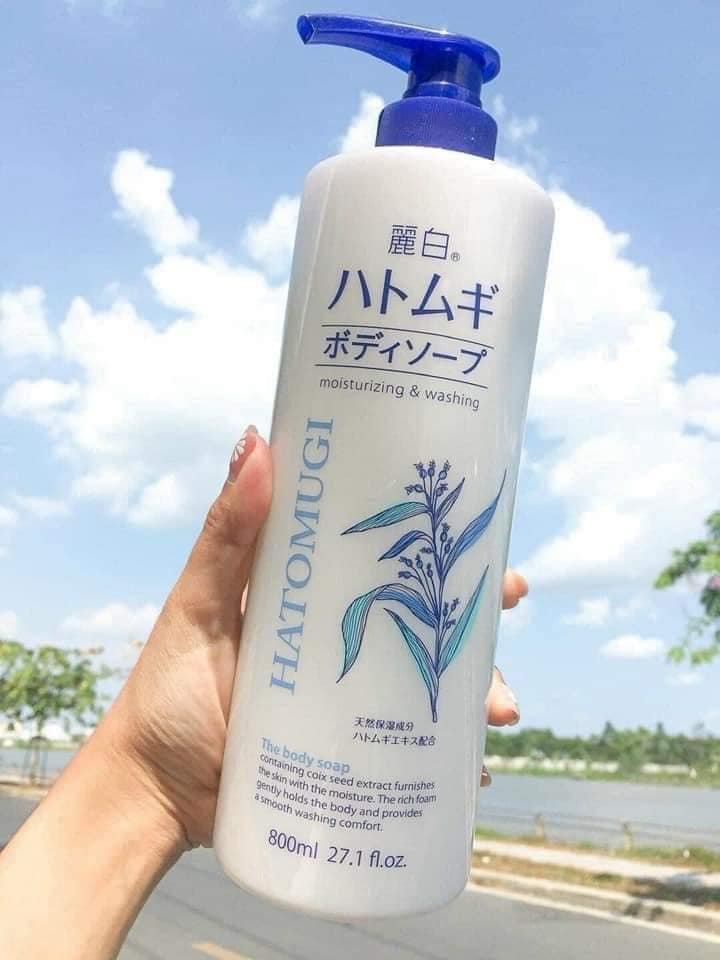 Sữa Tắm Nhật Hatomugi 800ml
