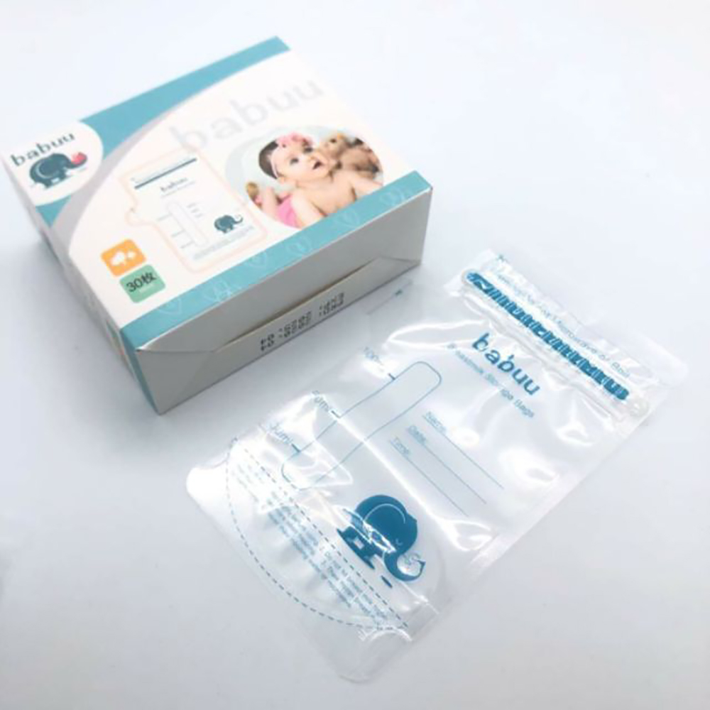 Túi trữ sữa Babuu hộp 30 túi 100ml