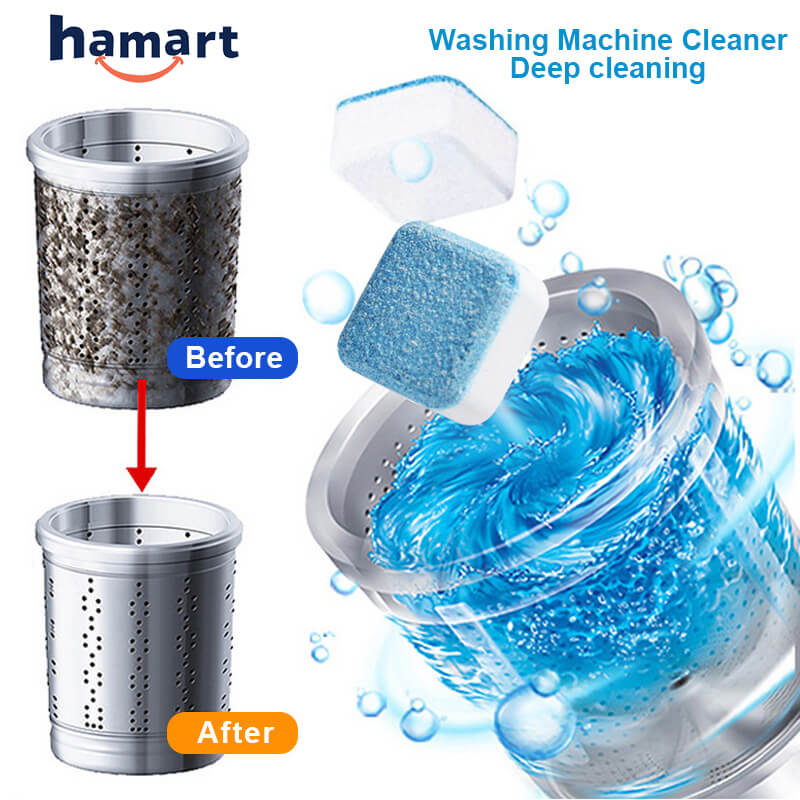 Box of 260g Hamart Washing Machine Drum Cleaning Powder High Quality Multi-Purpose Mold and Bacteria Cleaner