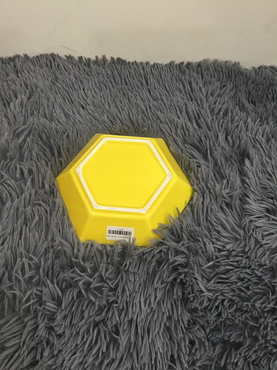 DĨA LỤC GIÁC 15 CM - GỐM SỨ CƯỜNG PHÁT
