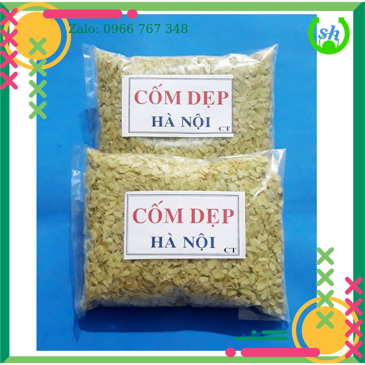 [HCM]Cốm dẹp Hà Nội  - 1 gói 500gr