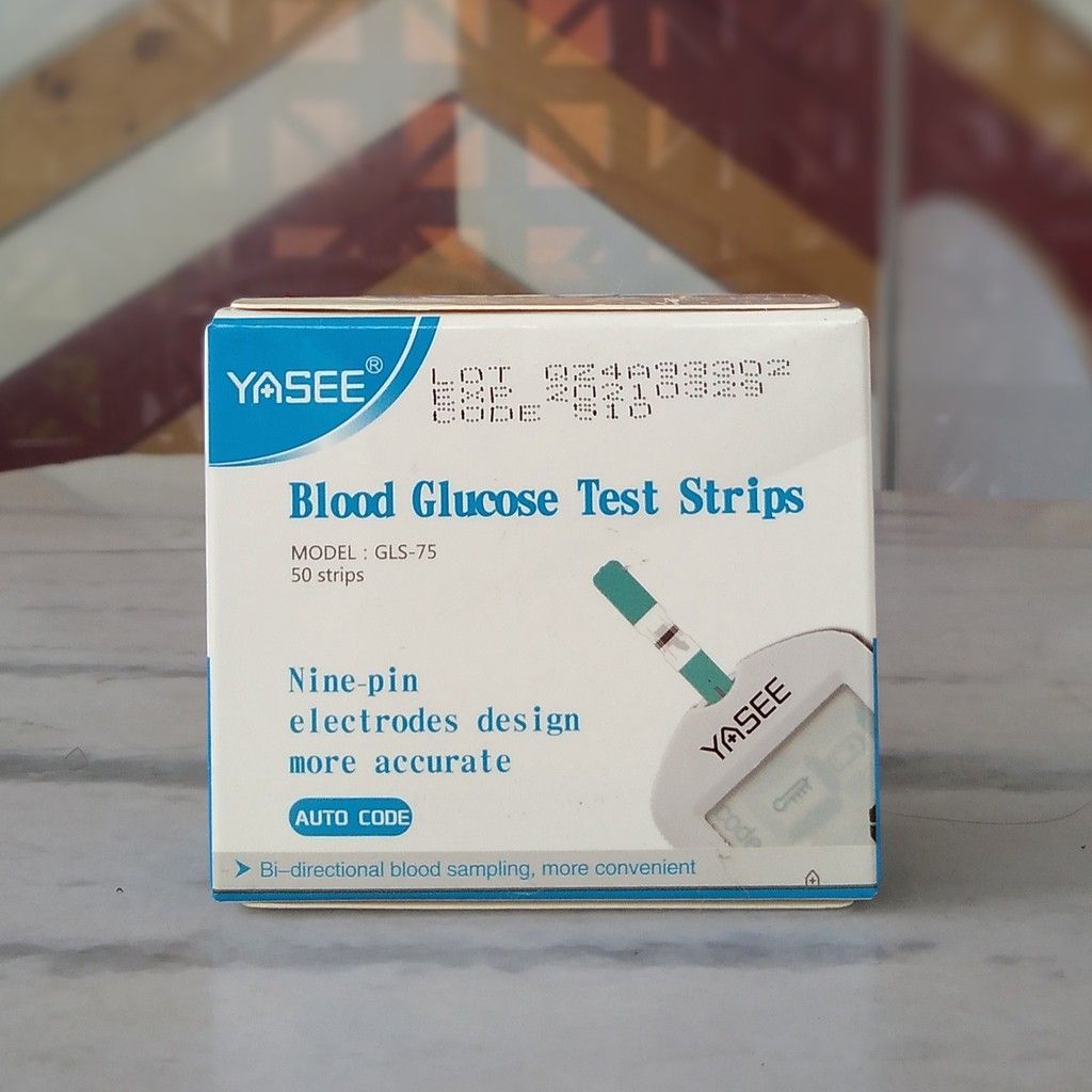 [HCM]Que thử đường huyết Yasee 25 que + 25 kim