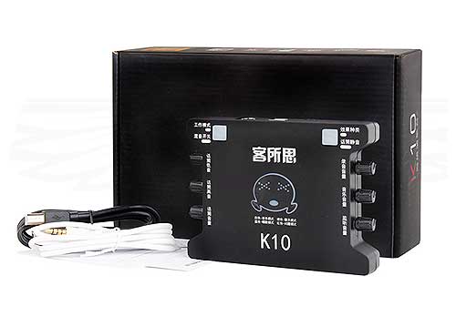 SOUND CARD THU ÂM K10