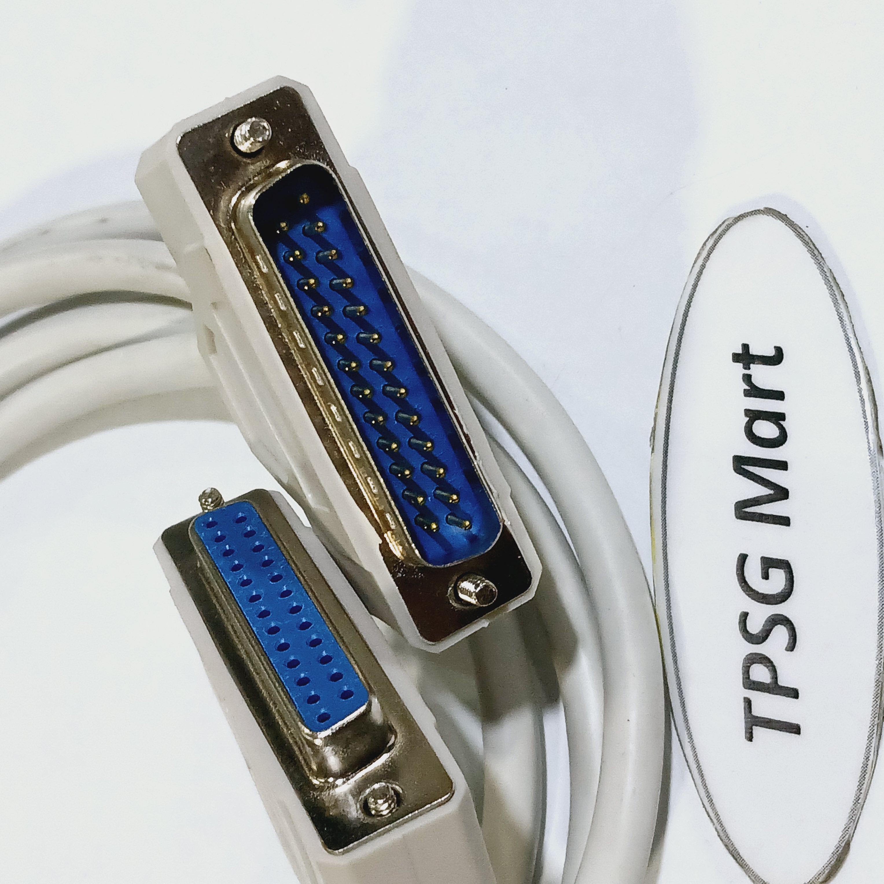 Cáp nối dài Com 25 dài 1.5m (DB25): 1 đầu Kim ra 1 đầu Lổ (Cable DB25M to DB25F)