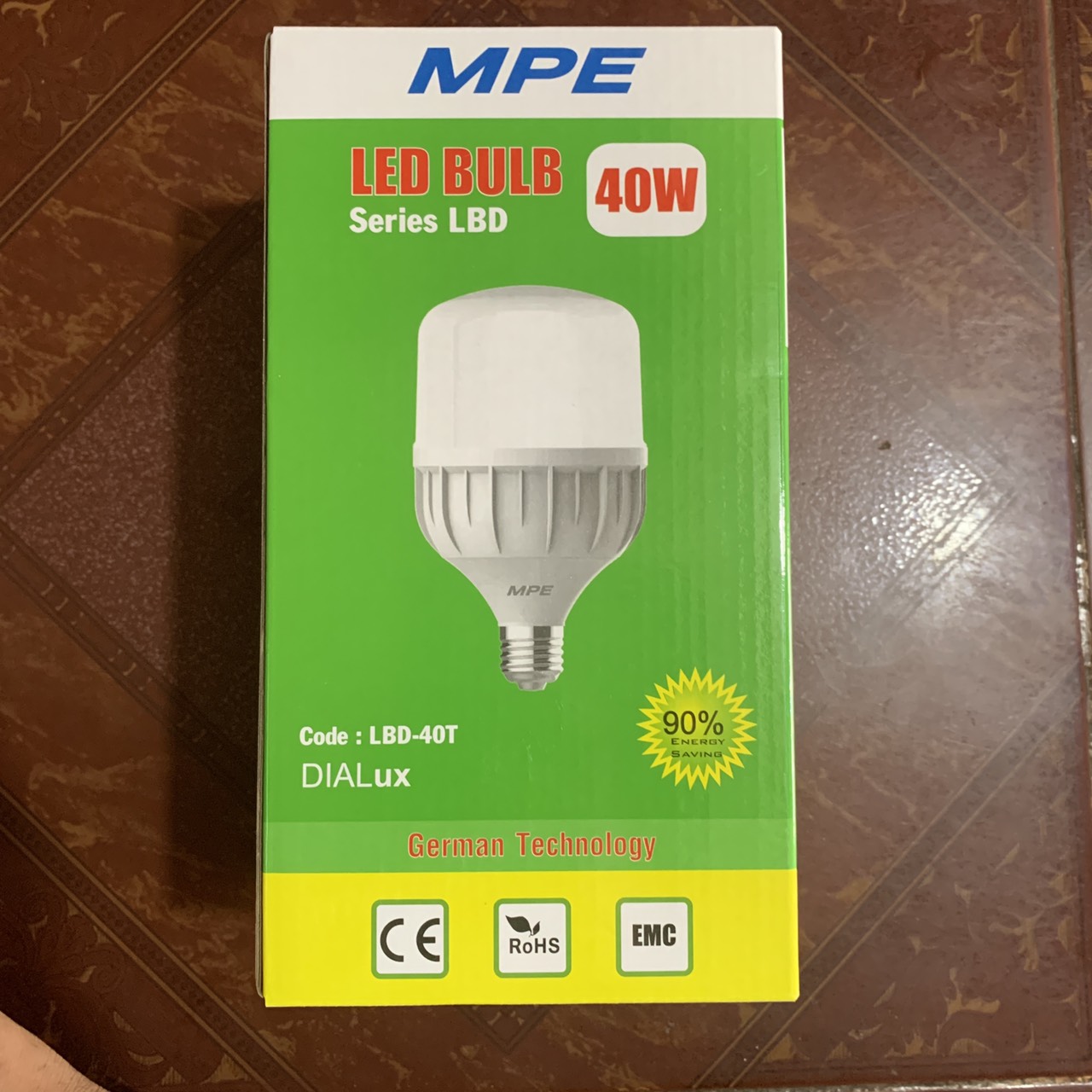 Đèn led trụ MPE chính hãng