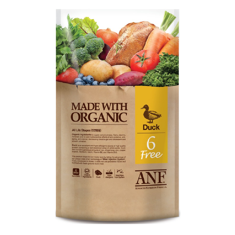 6kg THỨC ĂN HẠT CHO CHÓ ANF 6FREE