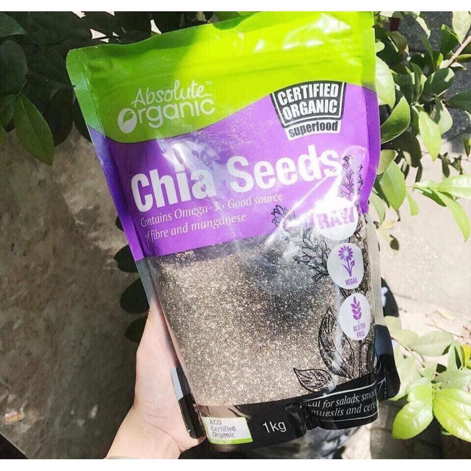 Hạt chia tím của Úc nhập khẩu 1Kg