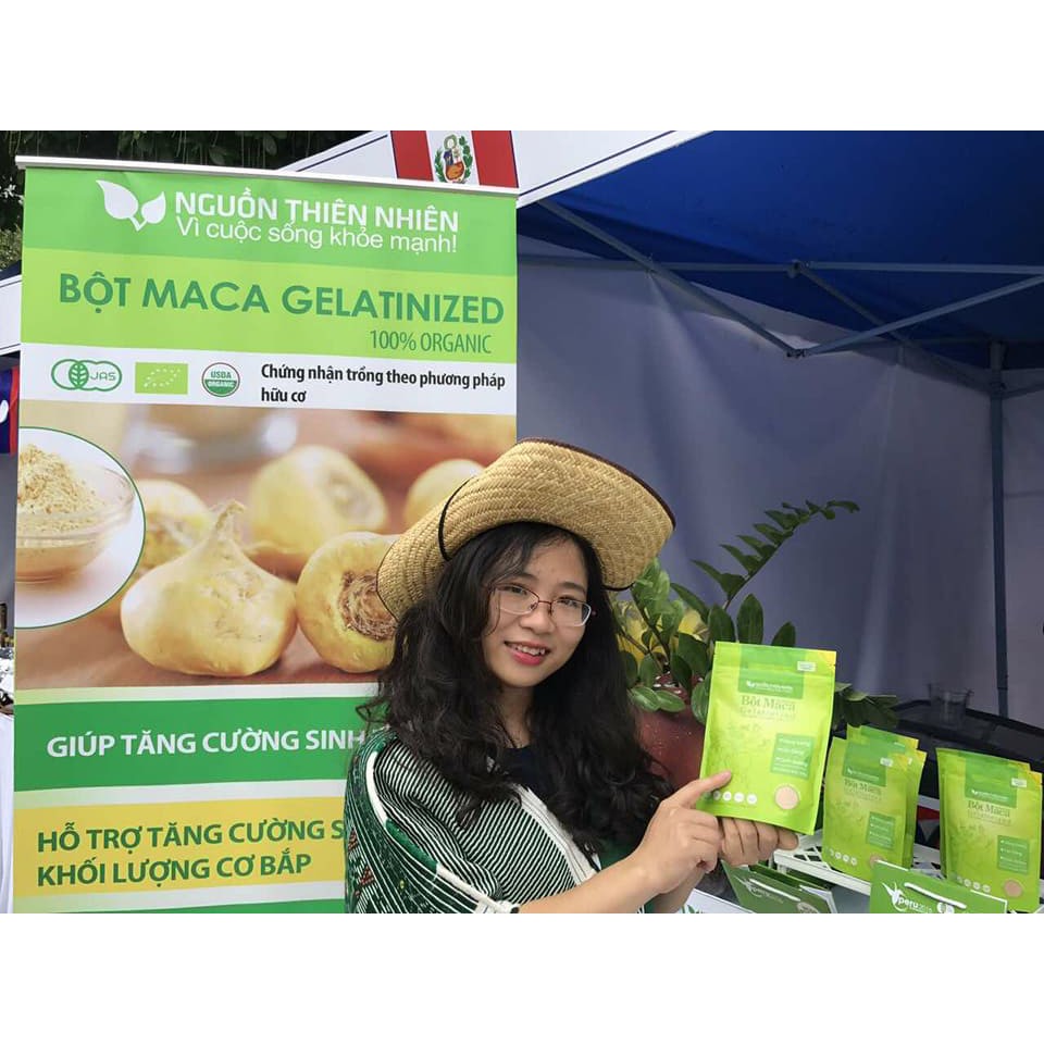 Combo 2 Túi Bột Sâm Maca Peru hữu cơ 200g NguồnThiên Nhiên