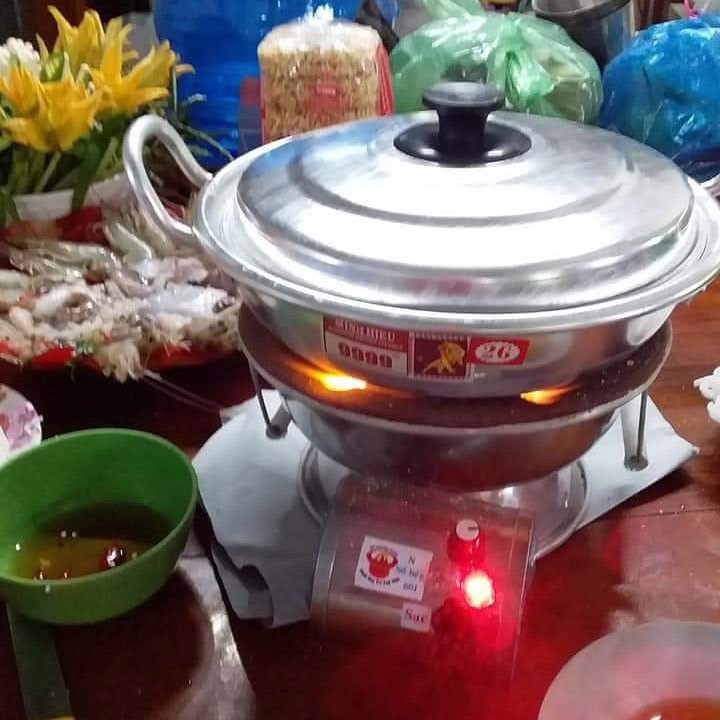 Charcoal Stove with Electric Fan, Size 30cm, Tri Viet