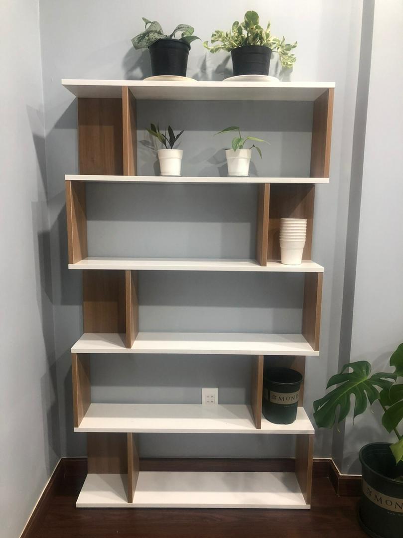 Kệ Sách Gỗ Để Sàn đa năng (150x70x20)