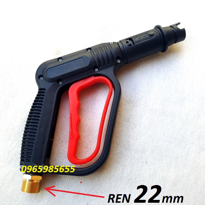 Súng rửa xe áp lực cao kiểu mới , vòi xịt rửa xe áp lực cao loại ren 14,22mm