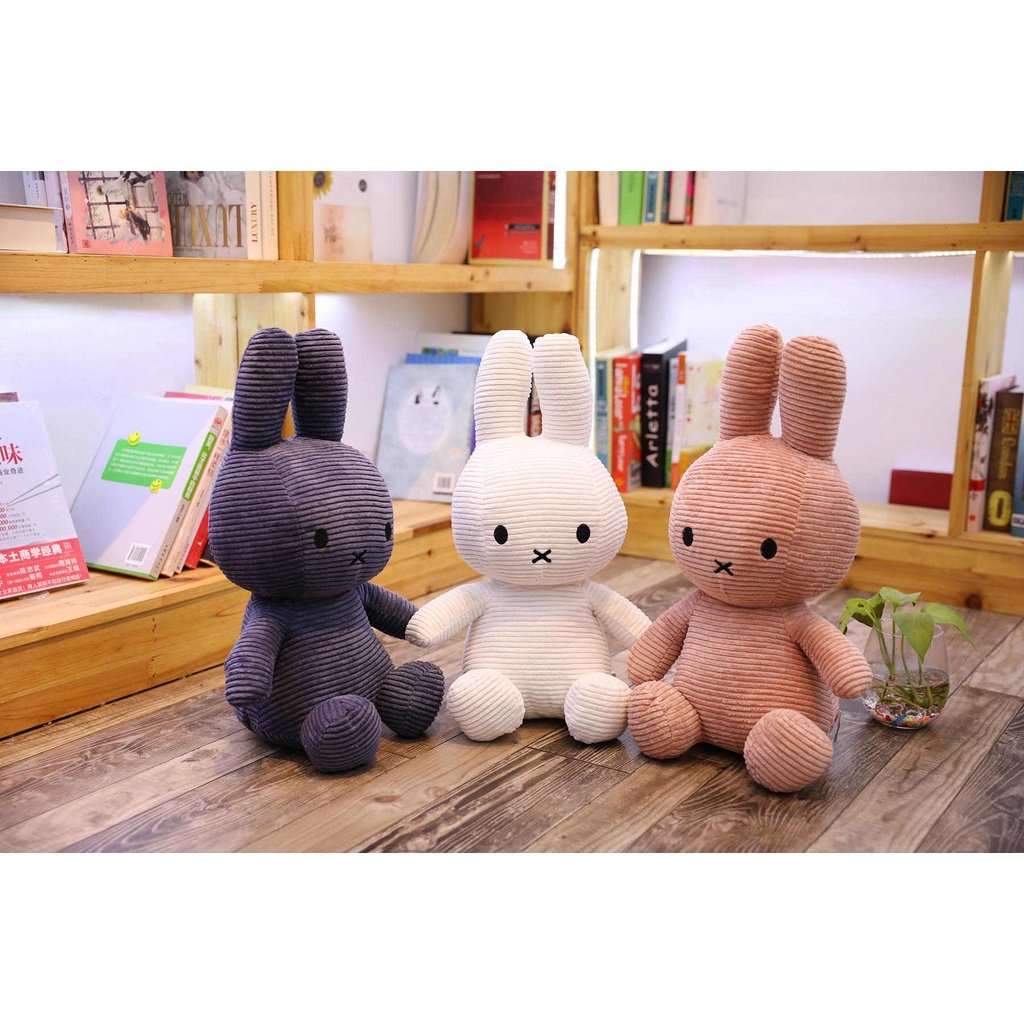 Thú bông thỏ bông Miffy siêu mềm cho bé 30cm