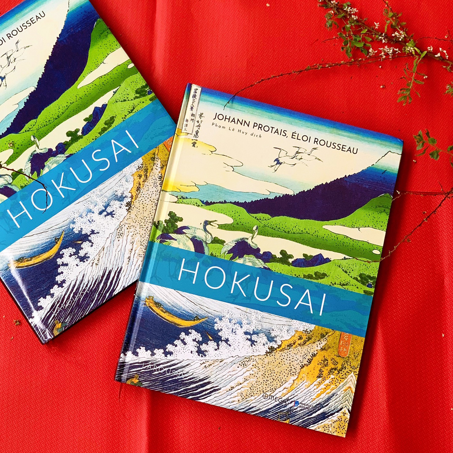 Sách - Larousse: Hokusai