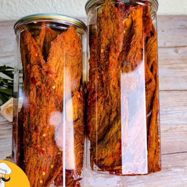 200G KHÔ BÒ TỨ XUYÊN (khô heo giả bò miếng)
