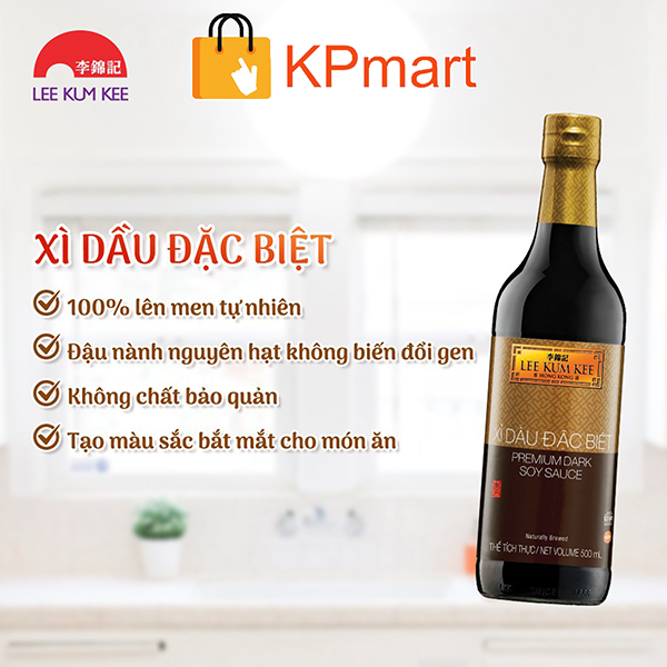 Xì dầu đặc biệt Lee Kum Kee 500ML