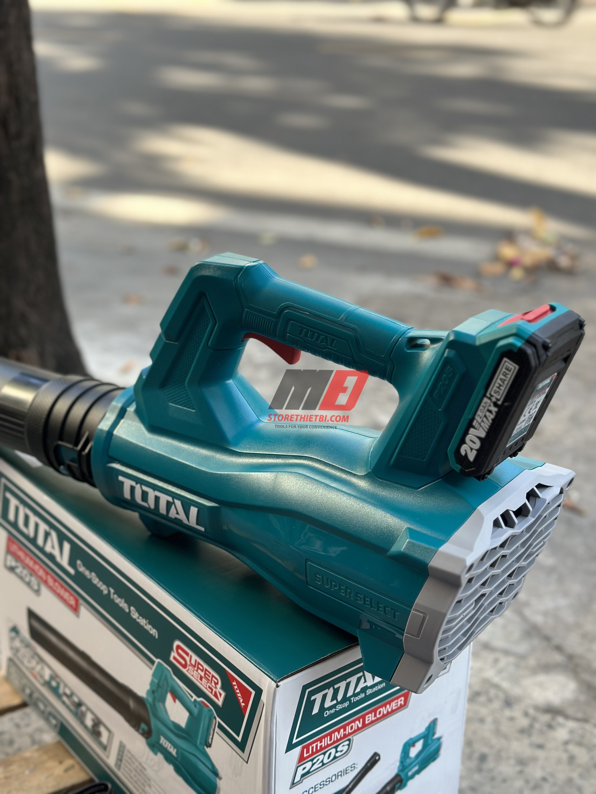 TABLI203235 Máy thổi bụi dùng pin 20v Total (kèm pin 2ah và sạc)