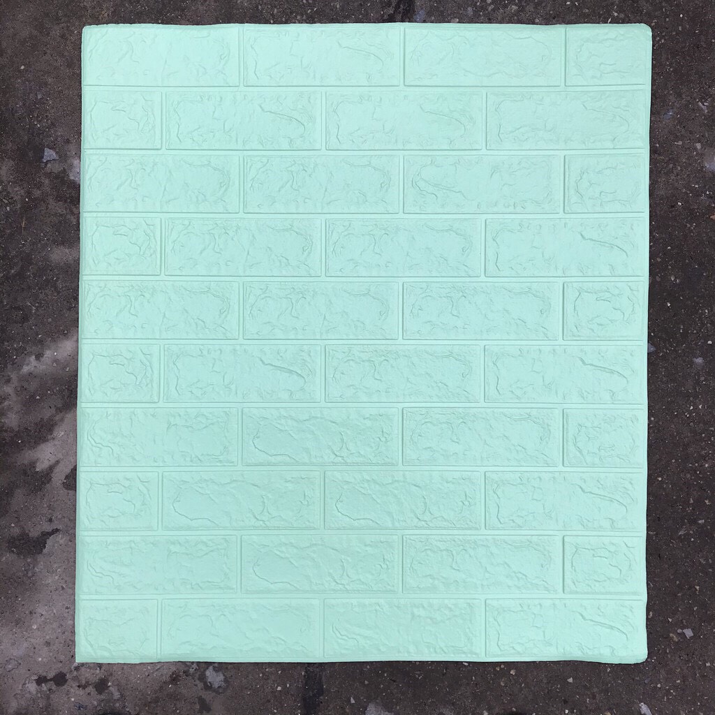 Xốp dán tường giả gạch 3D - Khổ Lớn 70x77cm