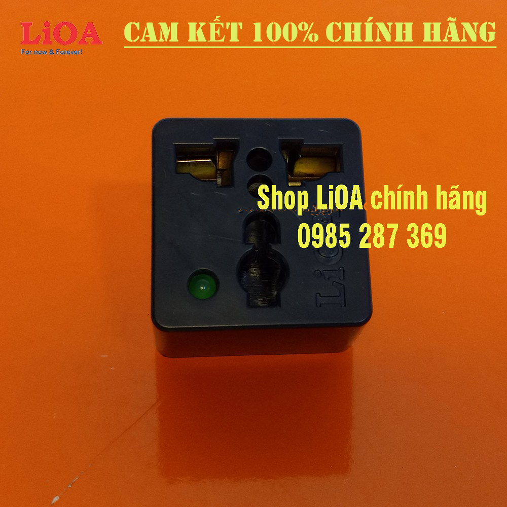 Ổ cắm nối đa năng LiOA chân cắm tròn