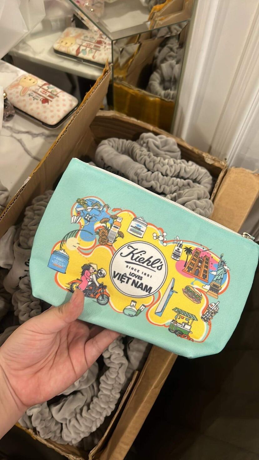 [GIFT] Ví Gift Đựng Mỹ Phẩm Kiehl’s
