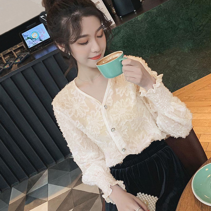 Áo Kiểu Voan Tơ Kiểu Dáng Hàn