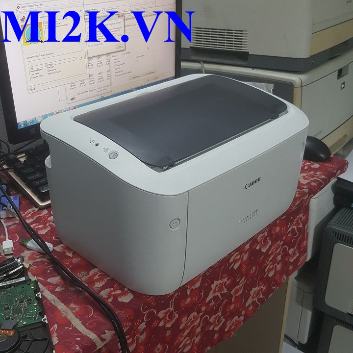 Máy In Văn Phòng 1 mặt nhỏ gọn - canon 6030 ( Tặng Hộp Mực Đa Năng - Dây Nguồn , Cáp in Mới 100% Đi Theo Máy )