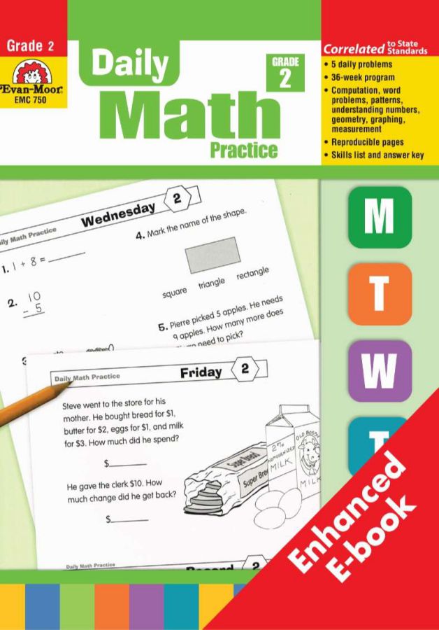 [Trọn Bộ] Daily Math Practice – Full (6 book)