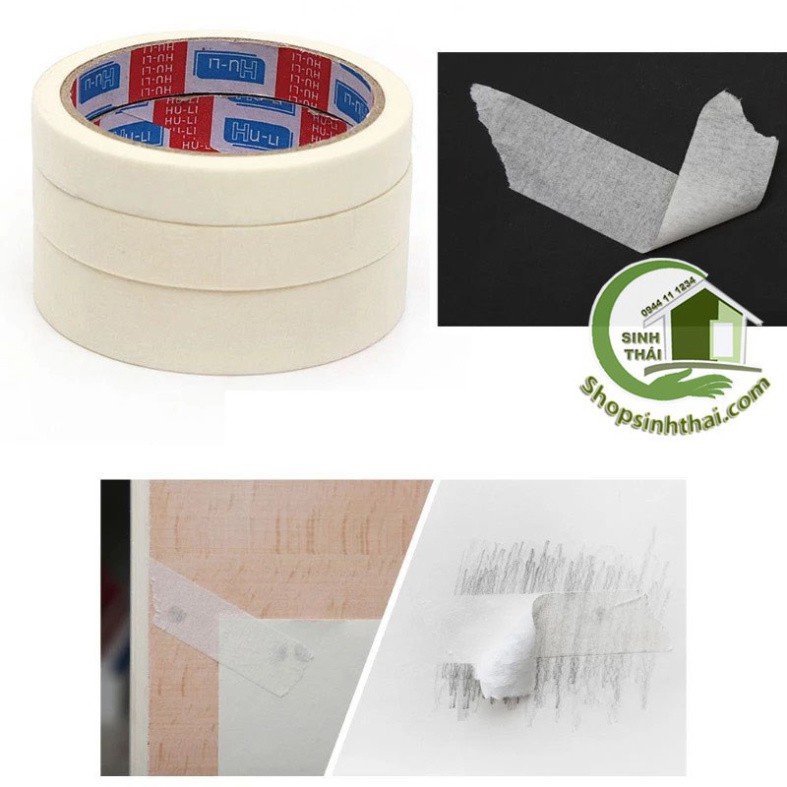 [HCM]Cuộn băng keo giấy 1F2