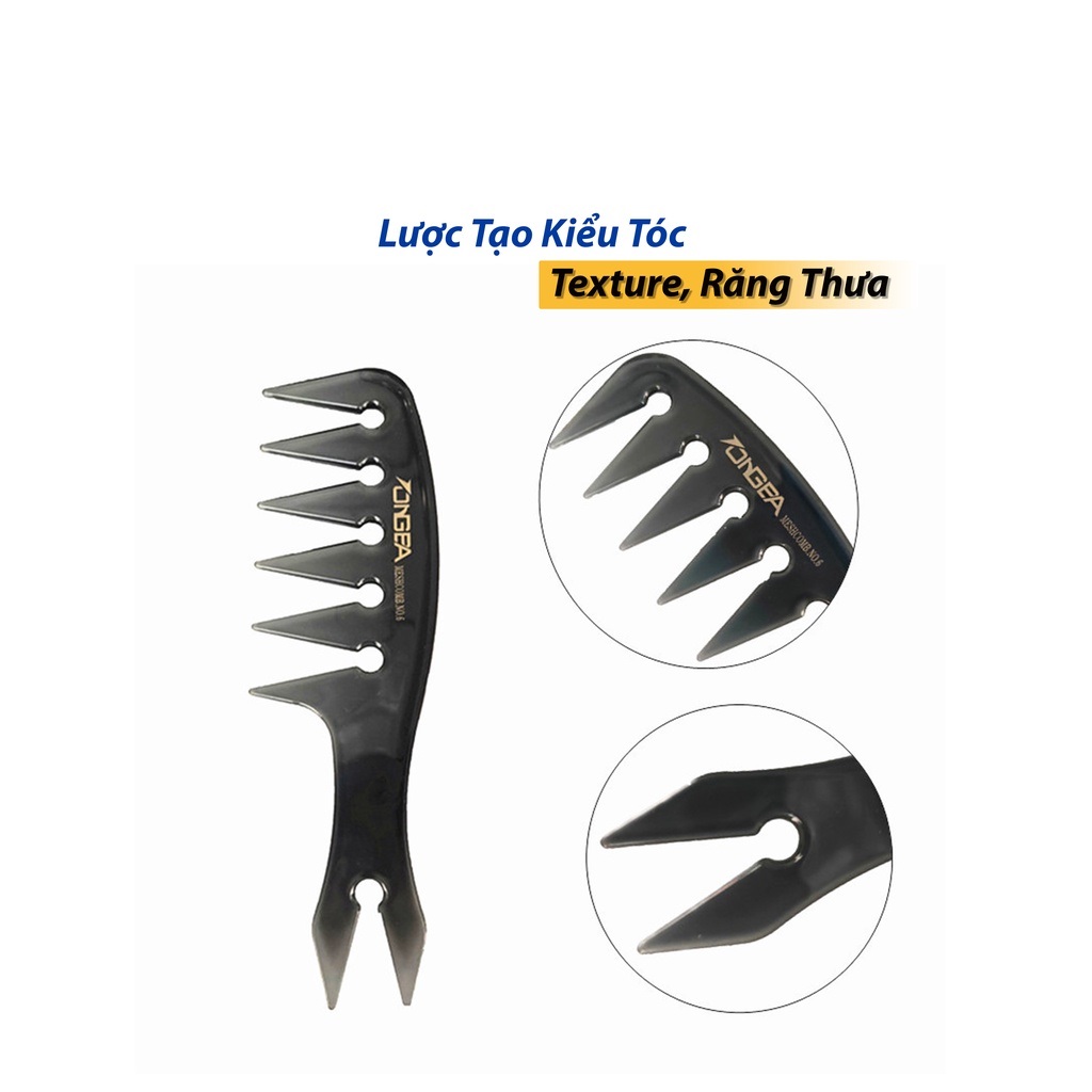 Lược xương cá tạo kiểu tóc