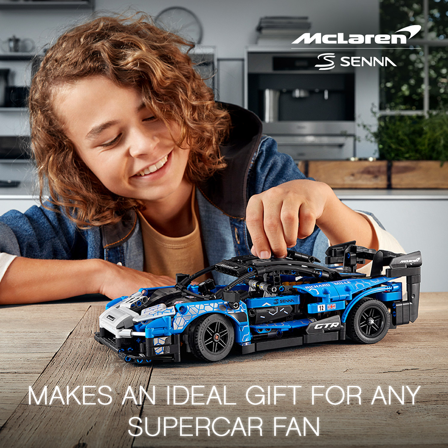 LEGO TECHNIC 42123 Đồ Chơi Lắp Ráp Siêu Xe Mclaren Sen GTR ( 830 Chi tiết)