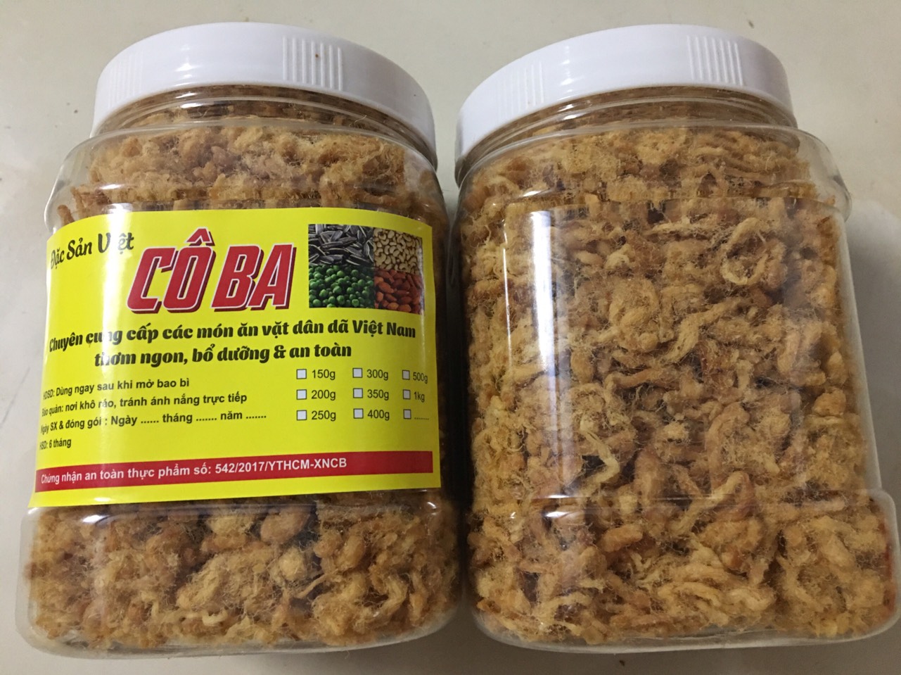 500gram Chà Bông Heo Xù loại 1