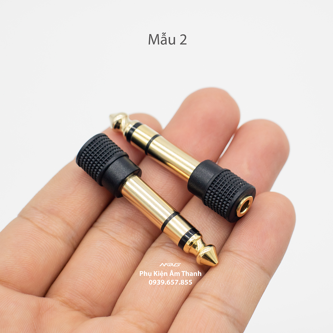 Jack Chuyển Đổi 3.5 Sang 6.5 (lổ cắm 3.5 ra đầu jack 6ly) giá 1 chiếc. JC