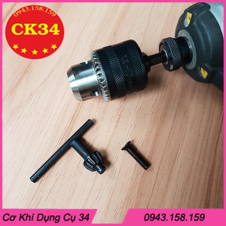 Bộ chuyển đổi đầu cặp mũi khoan 10 ly khóa tay cho máy bắn vít