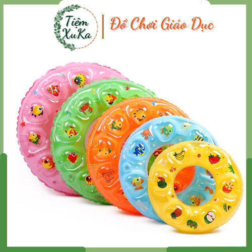 Phao Tròn Tập Bơi Cho Bé size 60-80- 90cm