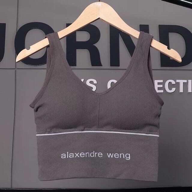 Áo bra tập Gym Yoga thể thao, áo croptop sẵn đệm ngực rẻ đẹp - Mã AL373