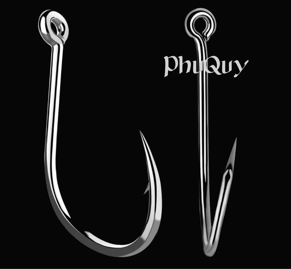 Hộp 100 Lưỡi Câu Thép Siêu Khủng