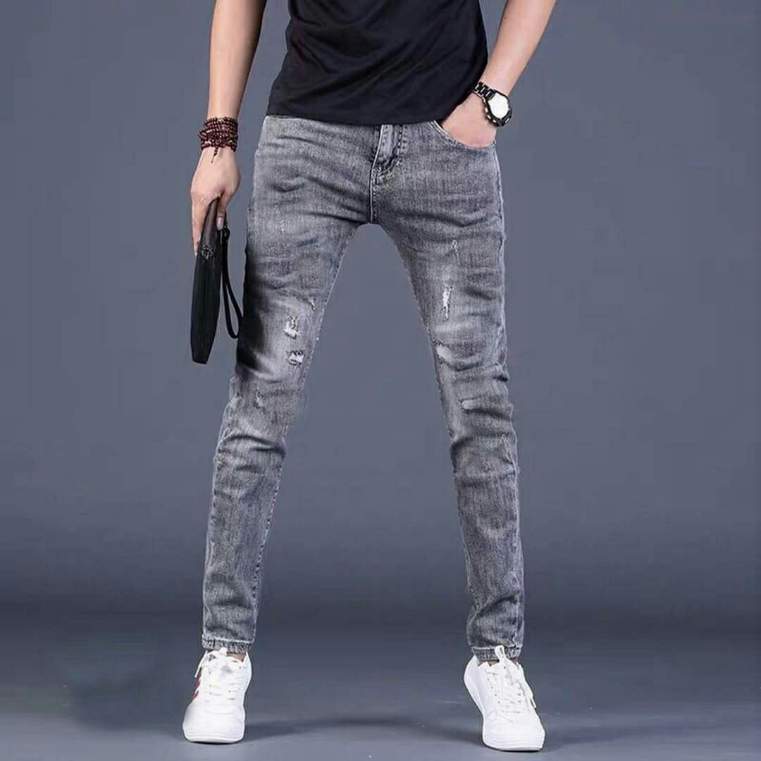 Quần Bò Nam Quần Jeans Nam Cào Xước Co Giãn Hàng công Ty Thiết Kế Cao Cấp