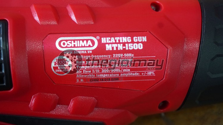 [HCM]Máy thổi nhiệt Oshima MTN 1500