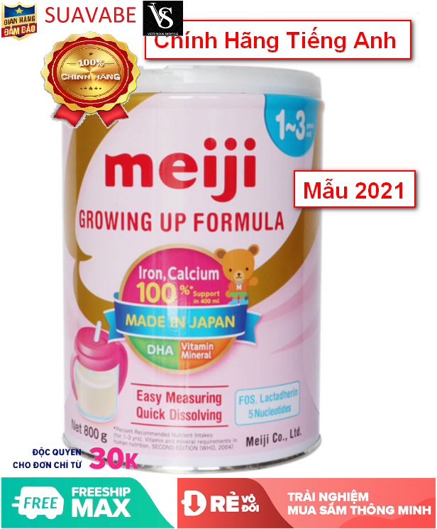 Sữa Meiji Growing up Formula 800g