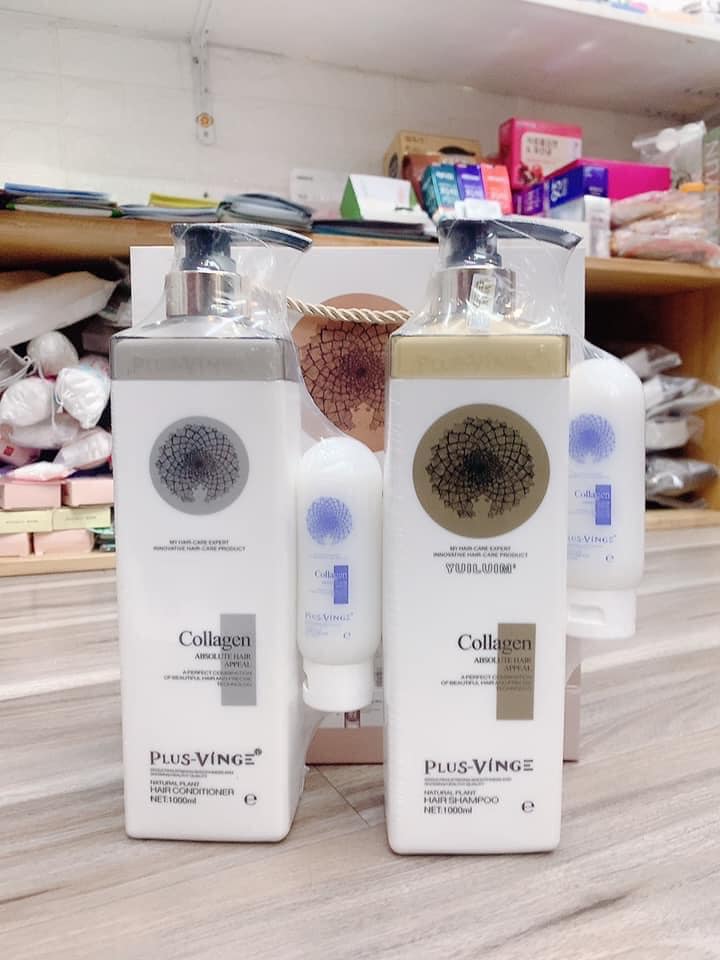 [Siêu Sale] [Chính hãng] Dầu gội xả VINGE COLLAGEN PLUS