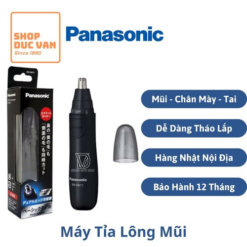 Máy Cắt Tỉa Lông Mũi Panasonic ER-GN12 Nội Địa Nhật [ Shop Đức Vân ]