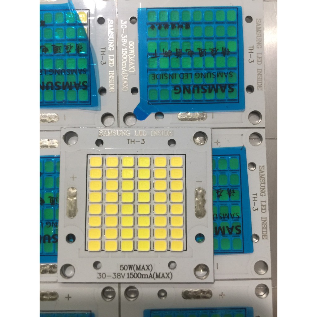 chíp led 50w Samsung 30-38v ,1500ma ,6500K ,TRẮNG