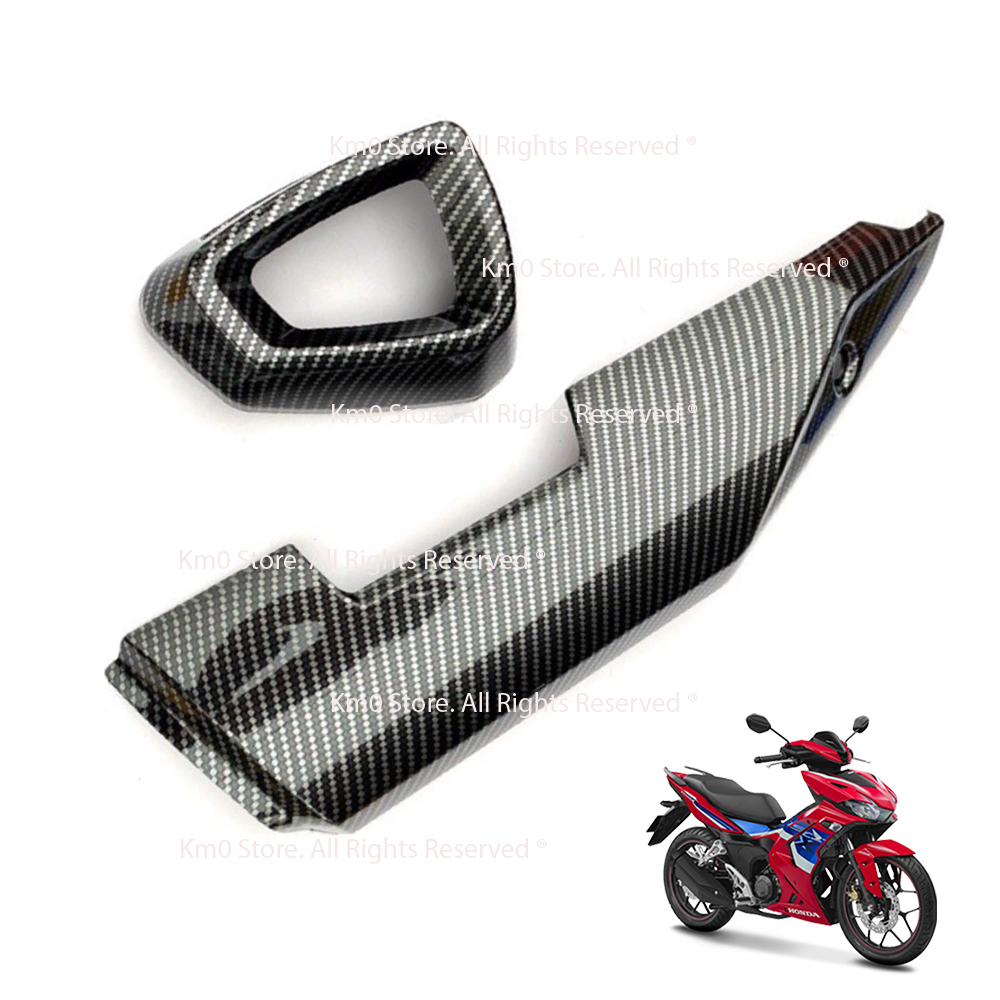 Combo ốp hông & ốp đuôi pô winner x v1, v2, v3 nhựa xi g1179