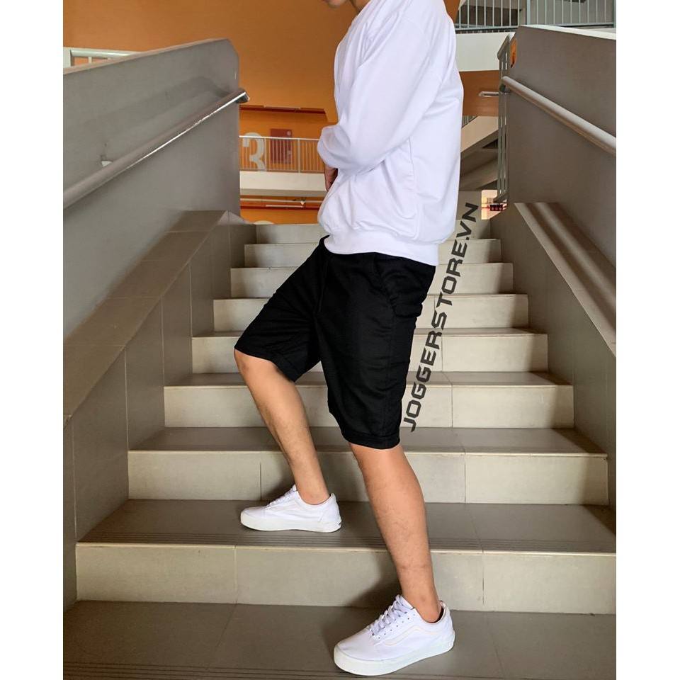 QUẦN SHORT KAKI THUN CO GIÃN BASIC