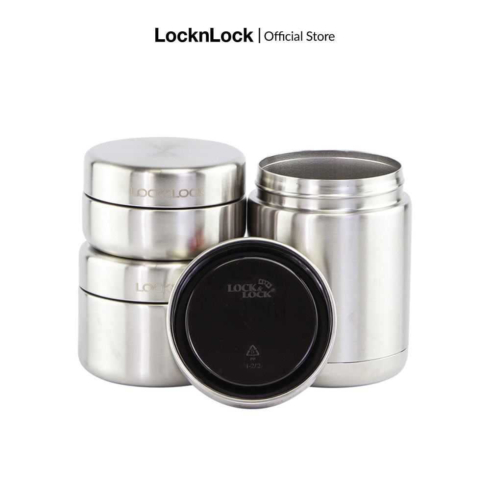 LHC8016S4 - Lock&Lock Thermal lunch box set (450ml,420ml, 280ml, chopstick*1,chopstick case,not include bag)