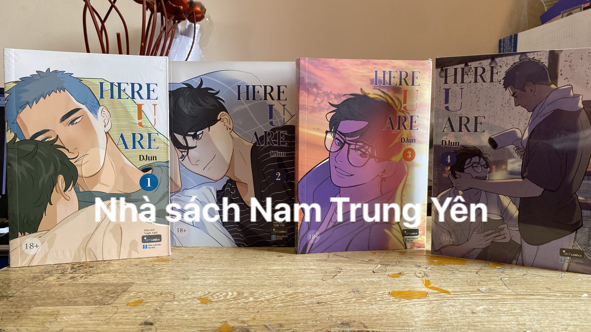 Sách - Truyện tranh Here U Are 5 - DJun (COMBO/LẺ)