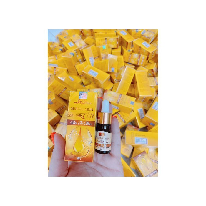 Serum siêu ngăn ngừa mụn Collagen X3 5ml