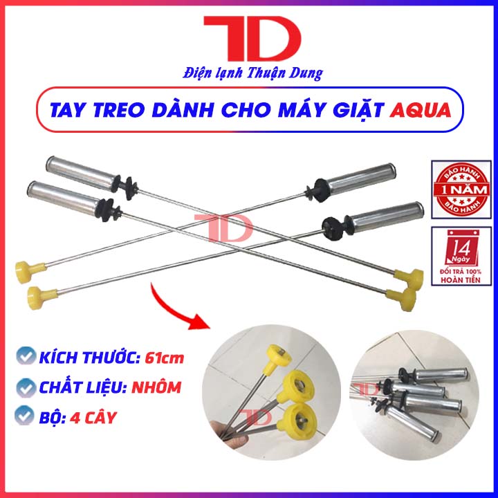 Tay treo máy giặt đa năng, Bộ tay quang treo máy giặt lồng đứng - Điện Lạnh Thuận Dung